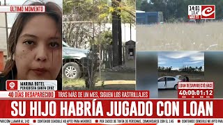 Desaparición de Loan habla periodista en Comodoro Rivadavia [upl. by Lissner]