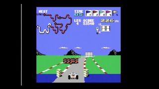 Cool and Unusual Games Speed Buggy Commodore 64 Review [upl. by Azaleah]