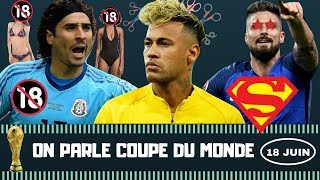 NEYMAR LE COIFFEUR LA PARTOUZE GAGNANTE GIROUD IS BACK  ON PARLE COUPE DU MONDE  18062018 [upl. by Eloci]