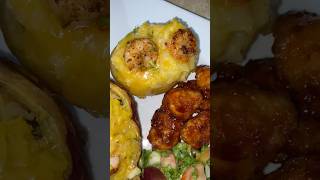 Twice baked potatoes with some honesly glazed lobster 🥹🥹😋😋🥹food letthecookingdothetalking [upl. by Cherlyn]