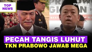 Heboh Luhut Nangis di Pelantikan Kasad Maruli  TKN Prabowo Tegas Balas Ucapan Megawati [upl. by Anhsirk]