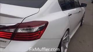 Honda Accord magnaflow muffler [upl. by Ecienahs]