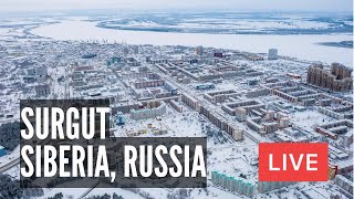 Exploring SURGUT in Siberia Russia LIVE [upl. by Melita]