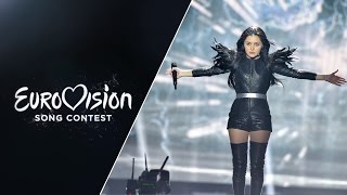 Nina Sublatti  Warrior Georgia  LIVE at Eurovision 2015 SemiFinal 1 [upl. by Vtehsta]