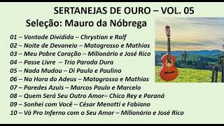 Sertanejas de Ouro Vol 05 [upl. by Loralee]