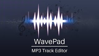 WavePad Audio Editing Tutorial  MP3 Track Editor [upl. by Oakie]