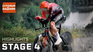 Critérium du Dauphiné 2024 Stage 4  EXTENDED HIGHLIGHTS  652024  Cycling on NBC Sports [upl. by Ignacius]