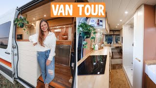 EPIC VAN TOUR FullTime living FULL of hidden features [upl. by Rasla]