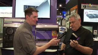 Mac Mini support from Sonnet Technologies at NAB 2019 [upl. by Gabby589]