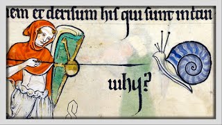 Why Medieval Artists Were Obsessed With SNAILS Fighting KNIGHTS [upl. by Suzie]