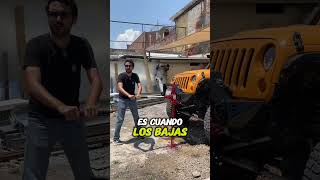 CUIDADO con un buen machucón 🔥 offroadmexico offroad jeepmexico hilift rutasoffroad [upl. by Ethben]