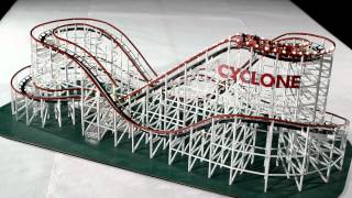 Cyclone Model Roller Coaster from CoasterDynamix [upl. by Dowling]