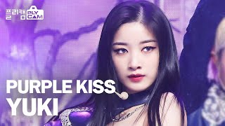 플리캠 4K PURPLE KISS YUKI Ponzona 퍼플키스 유키│Simply KPop Ep462 [upl. by Ssitruc]