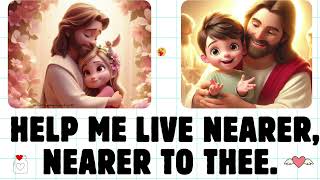 Help Me Dear Father LDS lyrics [upl. by Gnohp]