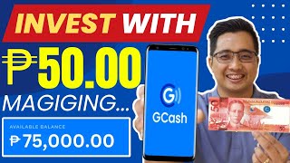 GINVEST 2023  START INVESTING WITH P50 ONLY in GCASH  WALA KA PANG GAGAWIN [upl. by Nomor]