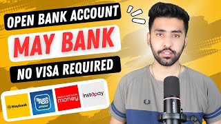 Open Bank Account in Malaysia  No Visa Required  malaysia malaysiaupdate malaysiavlog vlog [upl. by Nylasoj]