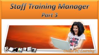 VBA Excel  Employee Training Manager  Excel 2010 Part 3 [upl. by Cohligan]