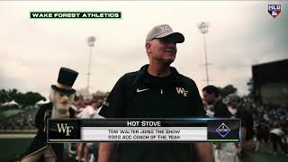 Wake Forest Head Coach Tom Walter [upl. by Ydal]