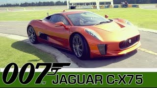 Jaguar CX75  El rival de James Bond [upl. by Sonahpets]