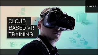 Cloud streaming VR training simulations  Lockheed Martin x Varjo [upl. by Ethelda109]