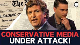 Tucker Carlson and Ben Shapiro Reveal Coordinated Media Attack [upl. by Nanaj]