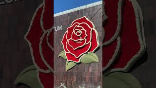 Rose Parade Floral Rose Logo Pasadena California [upl. by Ettesyl681]