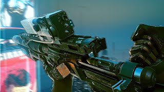 Cyberpunk 2077 2022  All 110 Weapons Showcase [upl. by Christa]