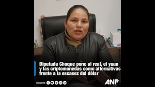 Comentando lo que dijo la Diputada yuanes reales y Criptomonedas opciones reales La ASFI no hace [upl. by Ahcurb]