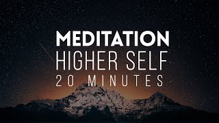 Attract Your Higher Self  20 Minute Meditation VERY STRONG  432Hz [upl. by Enahpad]