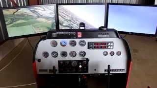 Simulateur dr400 maison  simulator home cockpit Robin DR400 [upl. by Mercuri297]