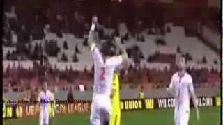 Sevilla vs Maribor 21 All Goals amp Highlights Europa League 27022014 HD [upl. by Yadnil215]