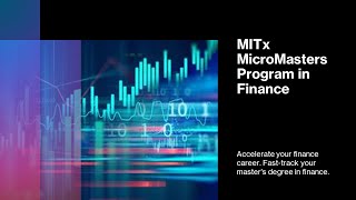 MITx MicroMasters Program in Finance [upl. by Moreno]