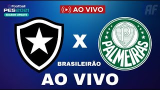 BOTAFOGO X PALMEIRAS AO VIVO COM IMAGENS BRASILEIRÃO 2024 [upl. by Dnarb690]