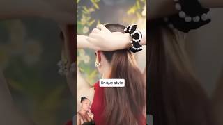 Un truco fantástico peinado 🎀skincare shortvideo hairstyle nature naturalhairstyles 🪝 [upl. by Naitsabes]