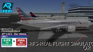 🔴LiveRFSReal flight simulator Newyork to Mimia FHDFULL FLIGHTB777KLM Real Route [upl. by Ham201]