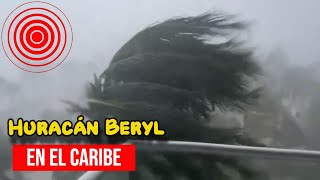 ¡Apocalipsis en el Caribe El huracán Beryl de categoría 4 devastó Jamaica [upl. by Gusta]