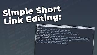 DIY Short Link Manager with NGINX amp Text File [upl. by Nedah]