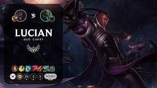 Lucian ADC vs Twitch  KR Challenger Patch 143 [upl. by Elvia340]