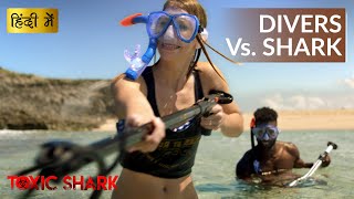 TOXIC SHARK  Shark Vs Divers  Hollywood Movie Scenes  Movie Clips [upl. by Stanhope493]