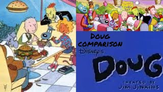 Comparing Nickelodeons Doug VS Disneys Doug [upl. by Einhapets]