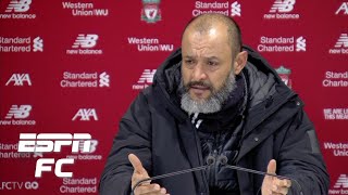 Nuno Espirito Santo criticizes VAR after Wolverhamptons loss vs Liverpool  Premier League [upl. by Ennaerb]