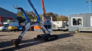 Wacker Neuson 2404RD 2011 met nivelleersysteem machine kan op berghelling draaien mountain proof [upl. by Mccarty]