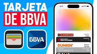 Como AGREGAR TARJETA BBVA a Apple Wallet Guia Rapida [upl. by Sheridan989]