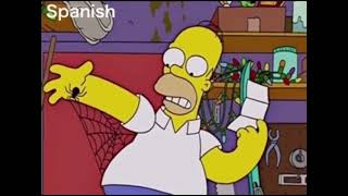 Homer Simpsons voice in different languages [upl. by Malonis632]