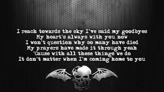 Avenged Sevenfold  Gunslinger Lyrics on screen Full HD [upl. by Grannie]