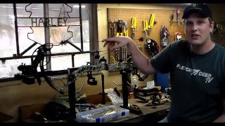 Bow Tuning Series Part 1  Installing Twisted X Bowstrings [upl. by Ahsenwahs]