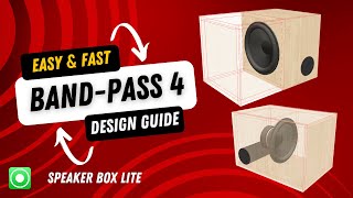 Speaker Box Lite  Box design guide BandPass 4th Order enclosure [upl. by Ahsatin]