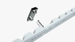 EFT  Elatech False Tooth system for easy cleats mounting [upl. by Esahc]