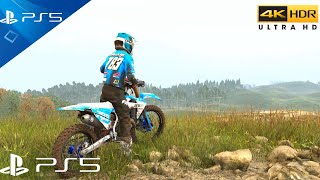 PS5 MXGP 21 Enduro Looks Amazing  Ultra High Realistic Graphics 4K HDR 60fps [upl. by Bittner]