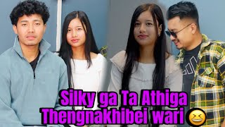 Silky ga Ta Athiga  Thengnakhibei wari 💔😆SilkyErenvlog [upl. by Ahsimit698]